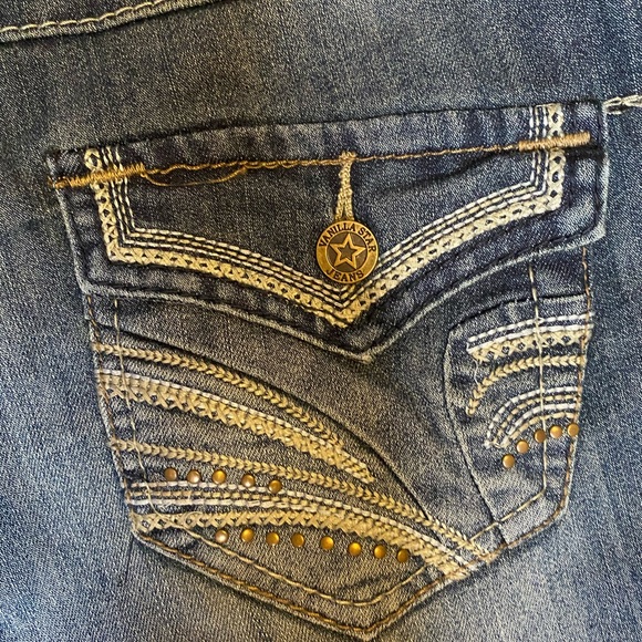 Vanilla Star blue skinny jeans size 6 - Picture 4 of 4
